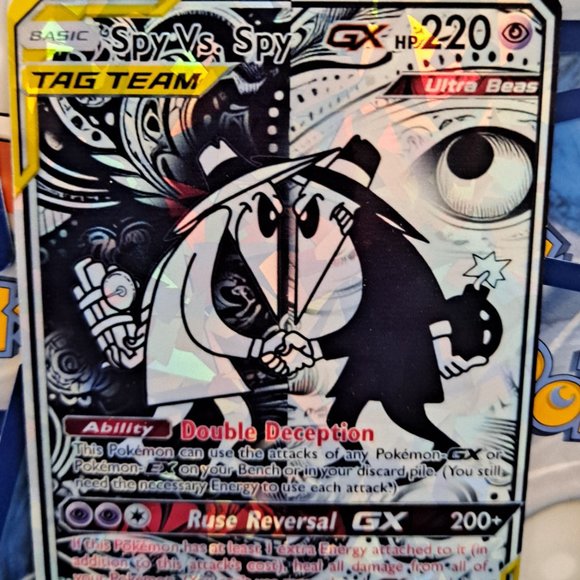 Spy VS Spy Pokemon Card - Picture 4 of 7